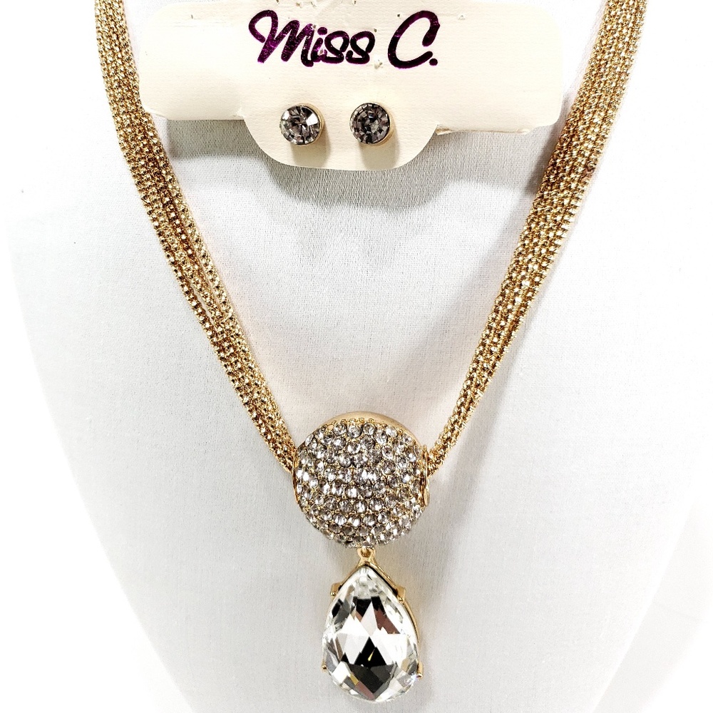 Fashion Women Pendant Necklace Choker Bib Jewelry